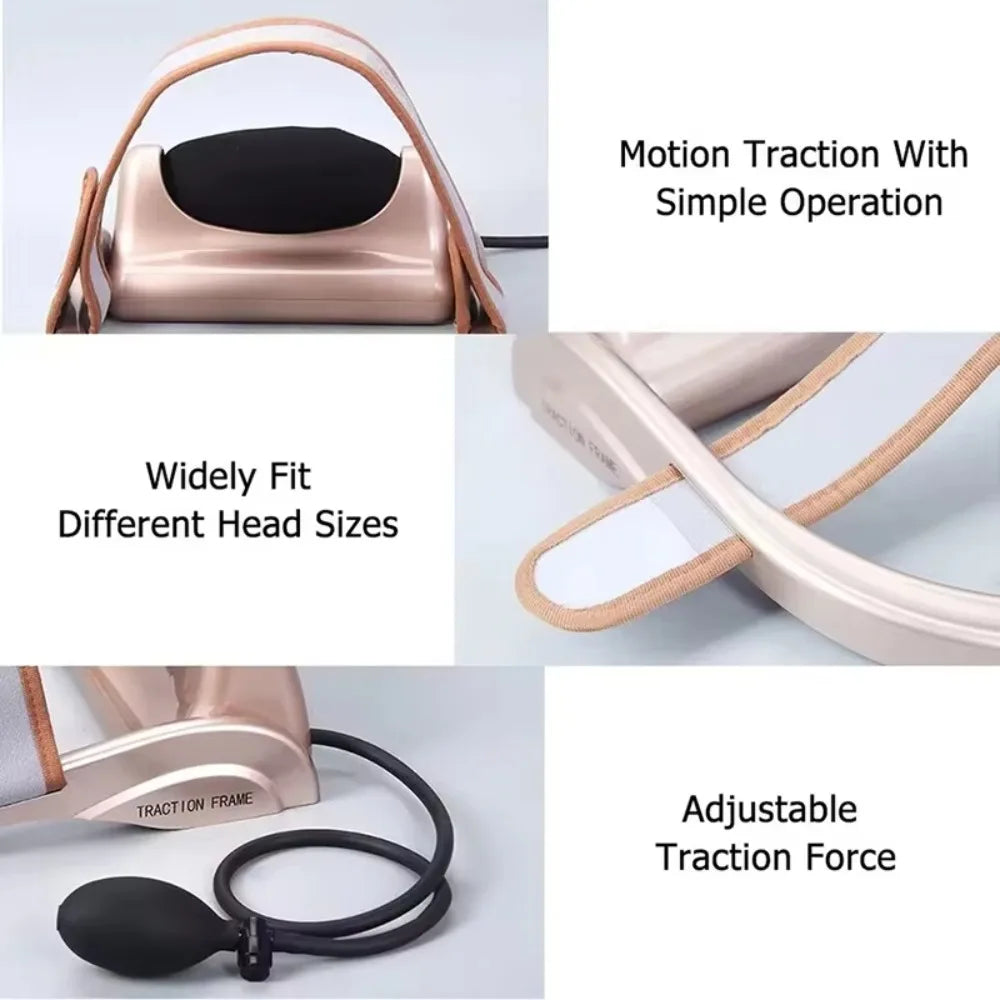 La Solution Somniora pour Décompresser le Cou Masseur Cervical à Air avec Compression Soutien Orthopédique