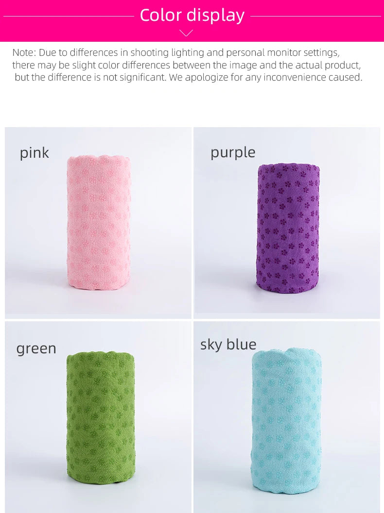 Serviette de Yoga Antidérapante Somniora Ultra Absorbante
