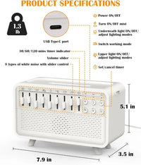 Machine à Bruit Blanc 5-en-1