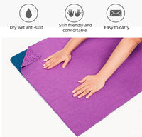 Serviette de Yoga Antidérapante