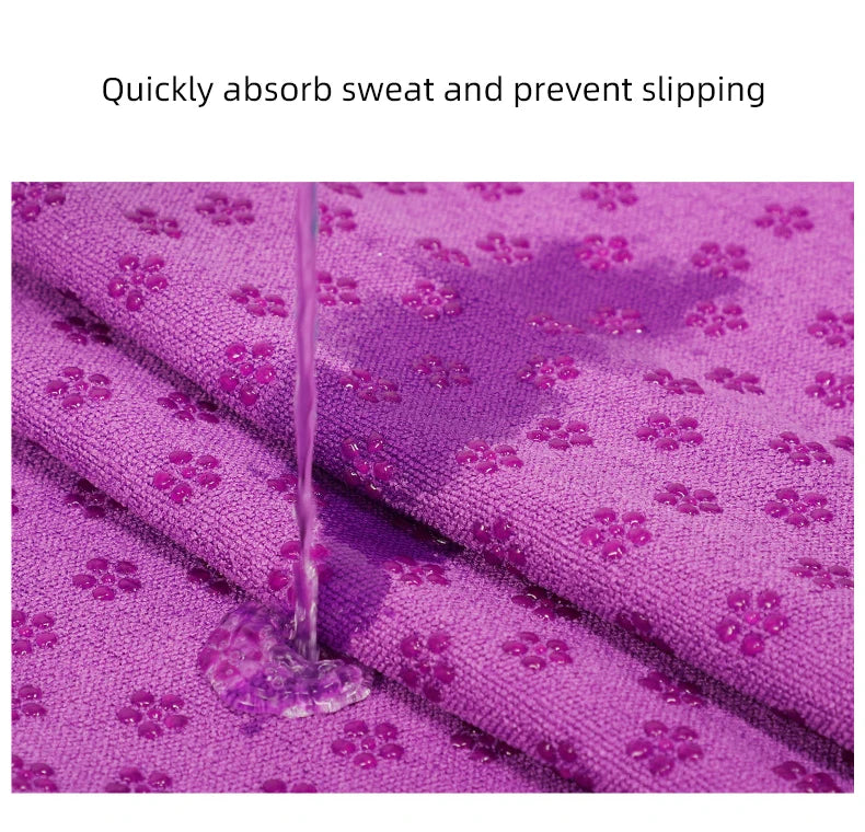Serviette de Yoga Antidérapante Somniora Ultra Absorbante