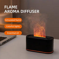 Diffuseur d'huiles essentielles Somniora à effet flamme pour une ambiance relaxante