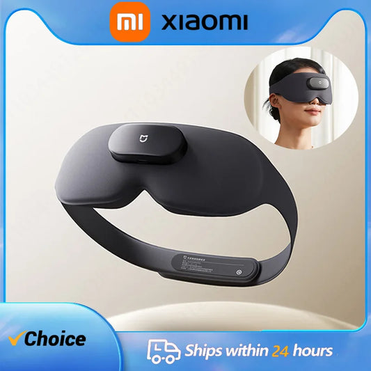 La Solution Somniora pour Soulager la Fatigue Oculaire  Masque de Massage Intelligent Chauffant & Vibrant