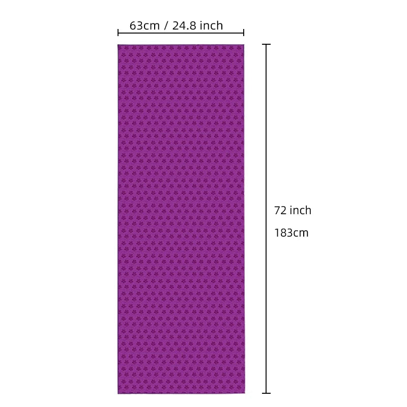 Serviette de Yoga Antidérapante Somniora Ultra Absorbante