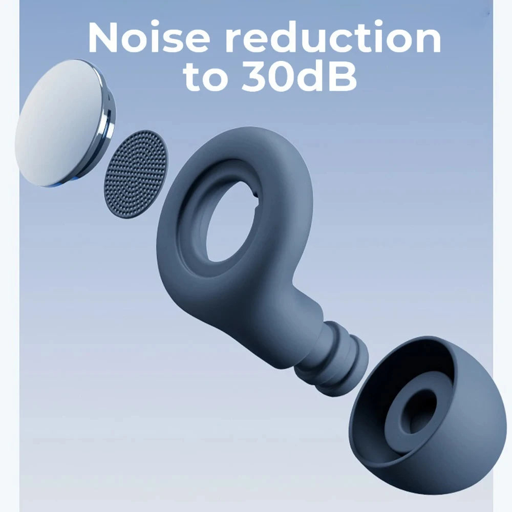 Bouchons d’Oreilles Somniora  Ultra‑Silencieux Super Doux  Réutilisables pour un Sommeil Profond