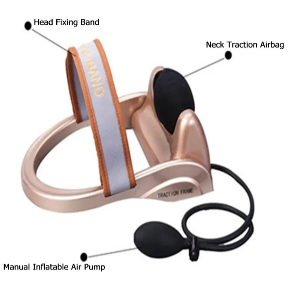 La Solution Somniora pour Décompresser le Cou  Masseur Cervical à Air avec Compression  Soutien Orthopédique