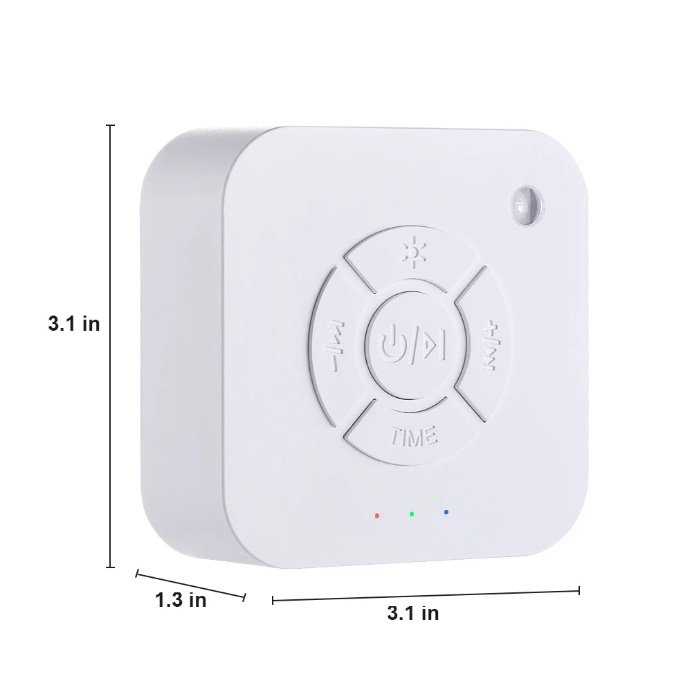 Solution Sommeil Somniora  Machine à Bruit Blanc 9 Sons Apaisants avec Lumière Respiratoire