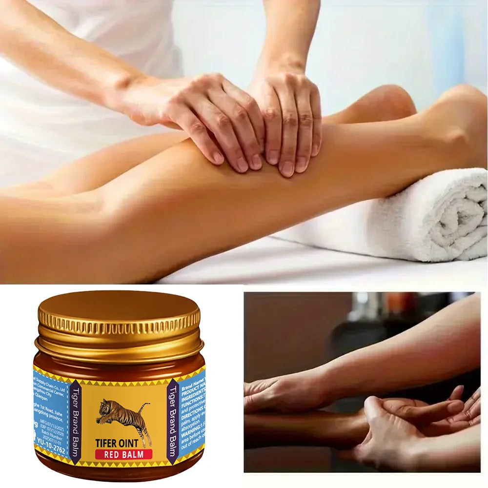 Crème de Massage Tiger  Hydratation Intense  Apaisement Durable