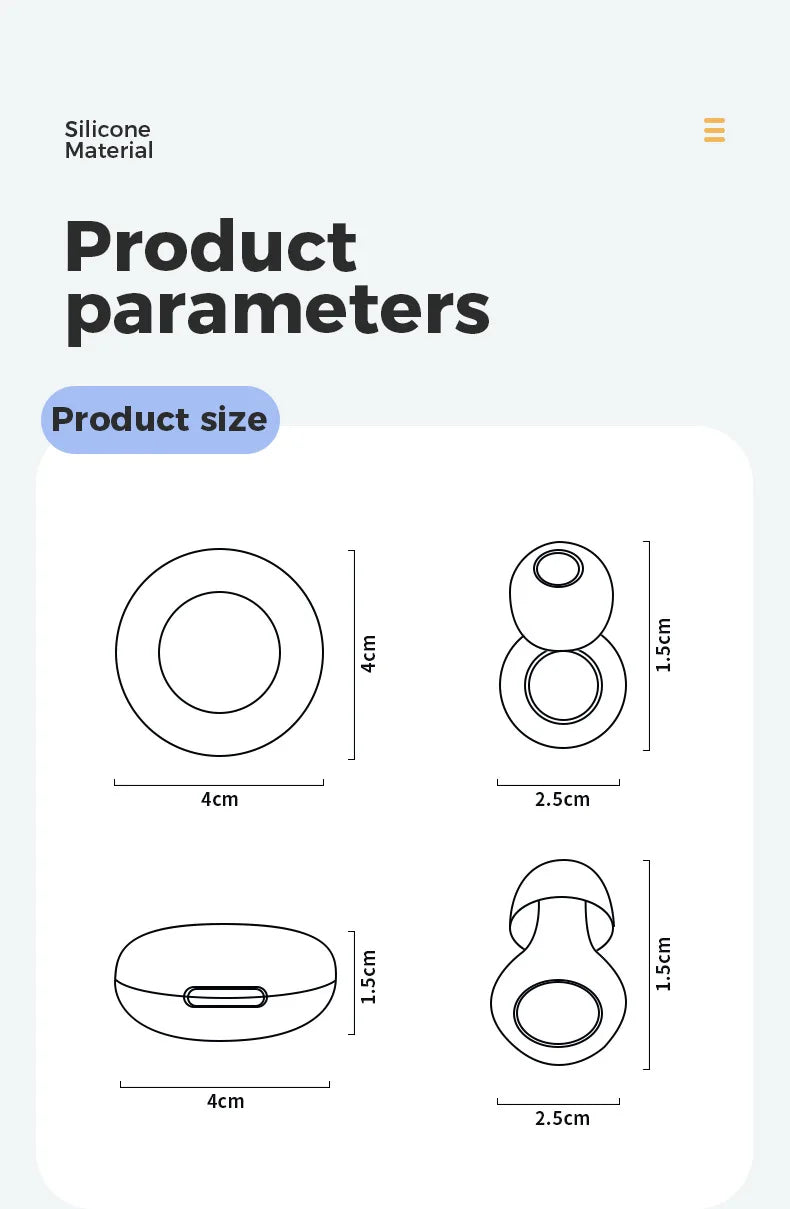 Bouchons d’Oreilles Somniora  Ultra‑Silencieux Super Doux  Réutilisables pour un Sommeil Profond