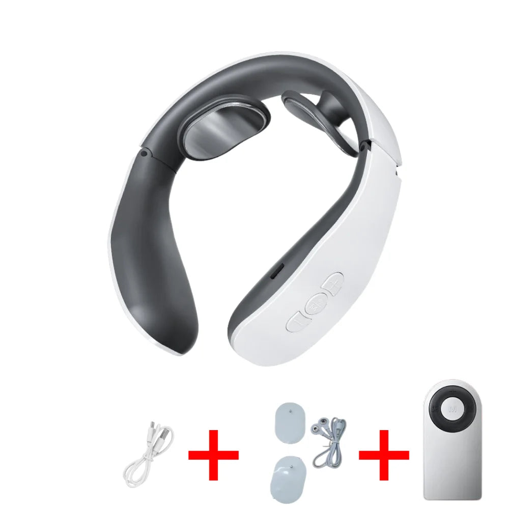 La Solution Somniora pour Soulager les Douleurs Cervicales  Masseur Électrique à Impulsions  Chaleur Thérapeutique