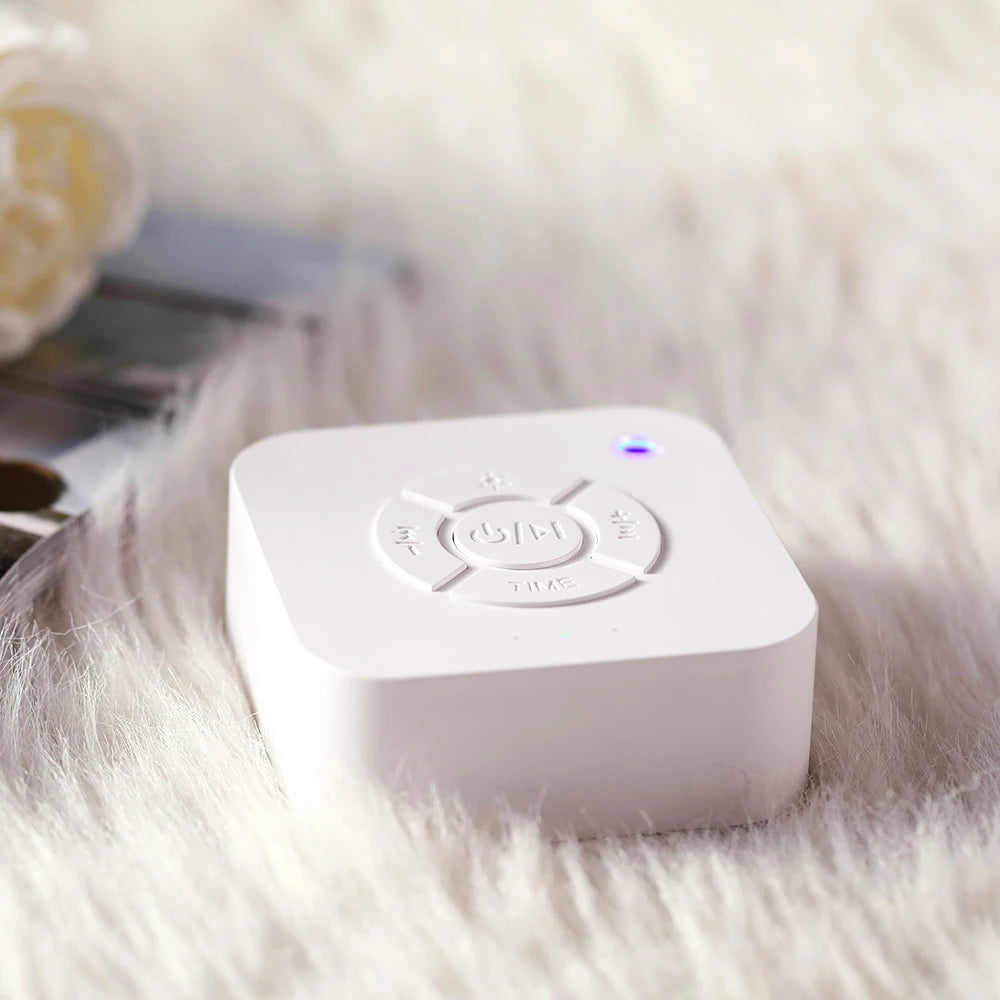 Solution Sommeil Somniora  Machine à Bruit Blanc 9 Sons Apaisants avec Lumière Respiratoire