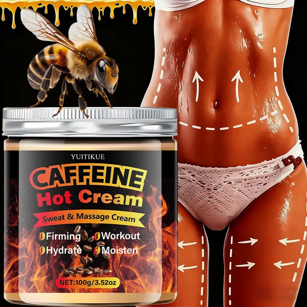 Crème de massage corps chauffante au collagène et acide hyaluronique pour hydrater la peau