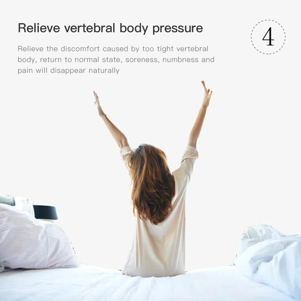 La Solution Somniora pour Décompresser le Cou  Masseur Cervical à Air avec Compression  Soutien Orthopédique
