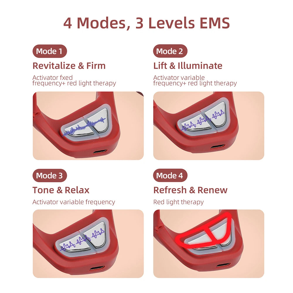 La Solution Somniora pour Réduire Cernes Poches  Masseur Oculaire EMS 3D Chauffant  Ultra‑Léger