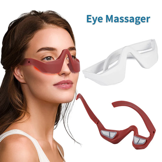 La Solution Somniora pour Réduire Cernes Poches  Masseur Oculaire EMS 3D Chauffant  Ultra‑Léger