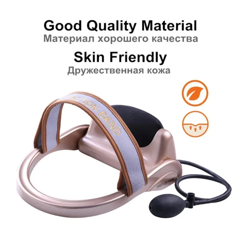 La Solution Somniora pour Décompresser le Cou  Masseur Cervical à Air avec Compression  Soutien Orthopédique