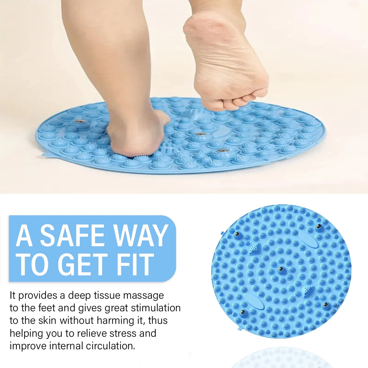 Planches d’Acupression Somniora Massage des Pieds, Réflexologie  Relaxation Profonde
