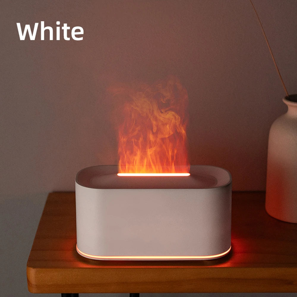 Diffuseur d’Huiles Essentielles à Effet Flamme Respiration Apaisée  Ambiance Relaxante Instantanée