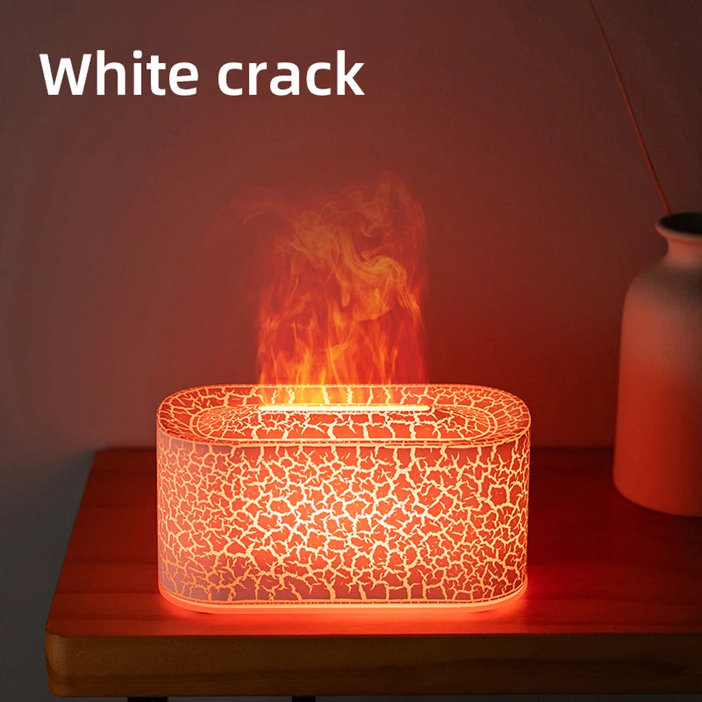 Diffuseur d’Huiles Essentielles à Effet Flamme Respiration Apaisée  Ambiance Relaxante Instantanée