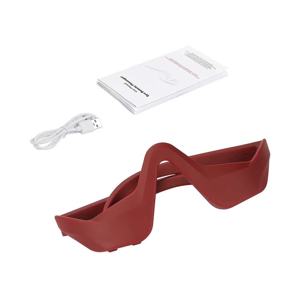 La Solution Somniora pour Réduire Cernes Poches  Masseur Oculaire EMS 3D Chauffant  Ultra‑Léger