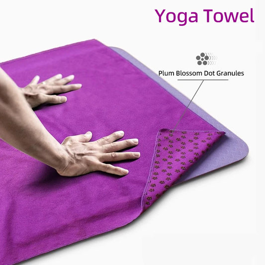 Serviette de Yoga Antidérapante Somniora Ultra Absorbante