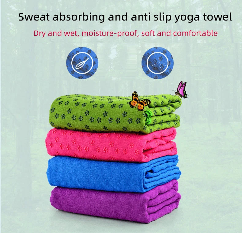 Serviette de Yoga Antidérapante Somniora Ultra Absorbante